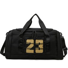 Unlines 旅行健身瑜伽斜背包, 黑色