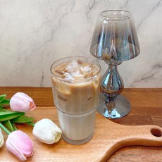 DASYO ROOM 強化玻璃圖案杯 320ml, 單一顏色, 2個