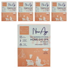 YEER 醫悅氛芳 New Age 自體加溫眼罩 居家眼部SPA 櫻花香味 男女通用, 5片, 5盒