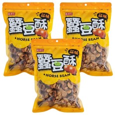 盛香珍 蠶豆酥 蒜味, 250g, 3包