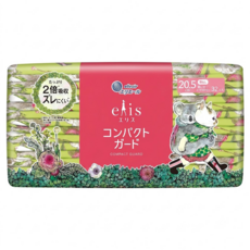 elleair 艾黎艾爾 elis 愛麗思 無蝶翼型衛生棉 20.5cm, 1套, 32片, 日用