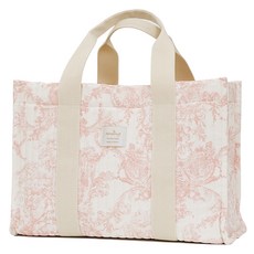 EmonG Toile de Jouy 法式印花尿布包, 粉紅色