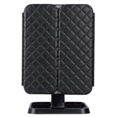 KOLKO LED發光三折化妝鏡 A0045-2 黑色 可拆卸底座