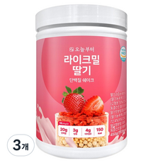Fromtoday Like Meal 蛋白質奶昔 草莓口味, 450g, 3個