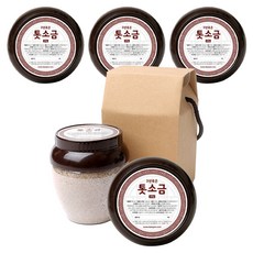 영심이네 소금 신안함초 톳소금 천일염, 450g, 4개