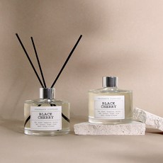 코멧 디퓨저 200ml 세트, 블랙체리, 2개