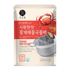 강고집 꽃게 해물 국물팩 10p, 130g, 1개