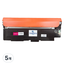 토너피아 호환 재생 토너 CLT-M510S, 빨강, 5개