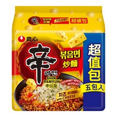 NONGSHIM 農心 辛炒麵 起司風味, 5包