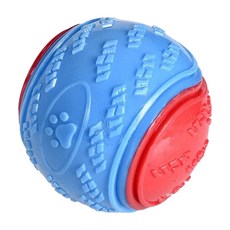 Truly House 寵物磨牙玩具球 直徑9cm, 顏色隨機, 1個