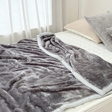 슈에뜨룸 파우더 캠핑 차박 밍크 극세사 담요 세트