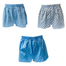 OMAR SHARIF 男款4角內褲 ABD-002 3入