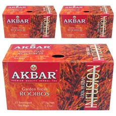 아크바 루이보스 허브차, 1.5g, 25개입, 3개
