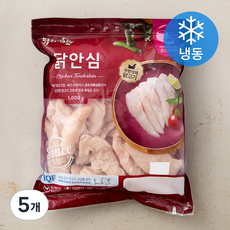닭터의자연 무항생제 인증 닭안심 (냉동), 1kg, 5개