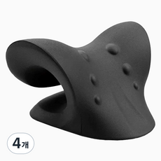 Noblee 頸椎伸展枕, 黑色, 4個