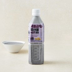 맑은물에 특등급 국산콩 흑임자 콩물, 500ml, 1개