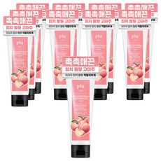 plu 臉部亮白去角質凝膠 蜜桃香, 100g, 10個