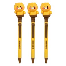 春植可動原子筆 0.5mm, 3個, 跳舞