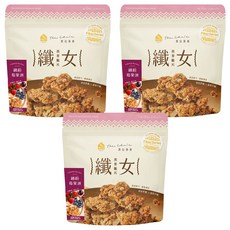 The Chala 蕎拉燕麥 纖女燕麥脆片 全素 繽紛莓果派, 130g, 3包