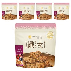 The Chala 蕎拉燕麥 纖女燕麥脆片 全素 繽紛莓果派, 130g, 5包