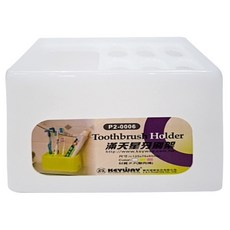 KEYWAY 滿天星牙刷架, 透白色, 1入