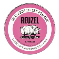 REUZEL 粉紅豬超強髮油, 1個, 95g