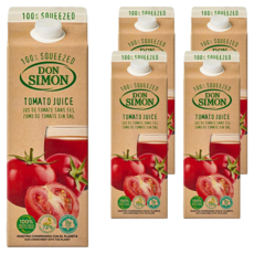 돈시몬 생과일 착즙 100% 토마토주스, 2L, 5개