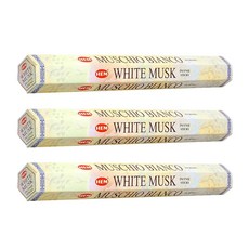 hem 六角線香 20支, 白色麝香, 3件