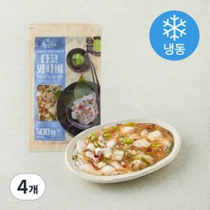 고래미 타코와사비 (냉동), 500g, 4개
