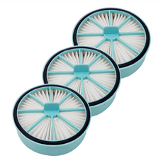 PUREBURG 淨博 替換用高效HEPA濾網濾芯 適用Heran 禾聯手持式無線吸塵器 HVC-23E6/HVC-23E6B, 單一商品, 3個