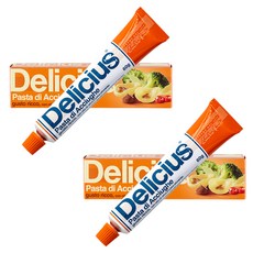 Delicius 辣味鯷魚醬, 60g, 2個