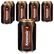 Karamalz 卡麥隆黑麥汁 嚴選大麥芽釀製 無防腐劑 無化學添加物 含蛋白質、鐵、鈣、鋅 含維他命B群 無脂肪 全素可用, 330ml, 6罐