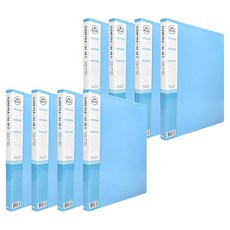 희망사무포인트 리클 클리어 파일 40매, 하늘, 8개