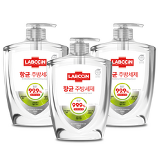 LABCCiN 廚房洗碗精 萊姆香, 3個, 750ml