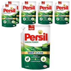 Persil 寶瀅 台灣公司貨 植純粹洗衣凝露補充包 6'S, 1.8L, 1入, 6袋