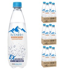 iSODA 愛蘇打 EX強勁氣泡水, 500ml, 12瓶