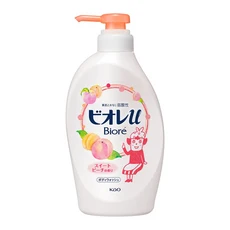 Biore 蜜妮 沐浴乳 香甜蜜桃, 480ml, 1瓶