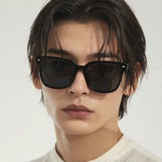 XNR 抗UV偏光運動太陽眼鏡, 1個, 黑色