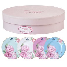 ROYAL ALBERT 米蘭達可兒餐盤, 1組, 盤子 4入