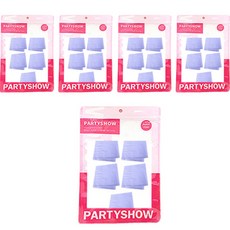 PARTYSHOW 彩色餐巾 20入, 5個, 薰衣草紫