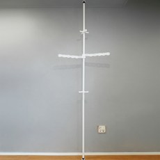 Kamsungnamja 章魚掛架 折疊式頂天立地衣架, 白色