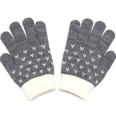 Woojooi 孩童愛心圖案手套