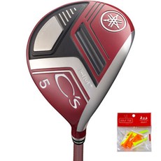 야마하 여성용 2022년 씨즈 HM+ 페어웨이우드 레드 4번 + 마야골프티, L, 18도