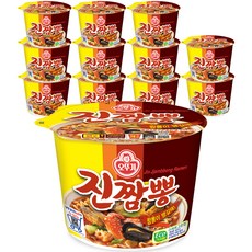 오뚜기 진짬뽕 컵라면 115g, 36개