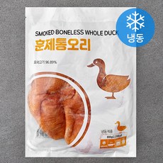 랜시 훈제 통오리 (냉동), 800g, 1개