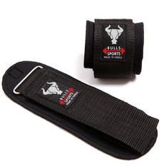Bulls Sports 護腕 2入, 黑色, 2個