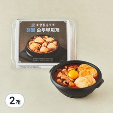 마이셰프 북창동 해물 순두부찌개 밀키트 2인분, 660g, 2개