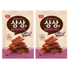 상상육포 페스타 바베큐, 2개, 40g