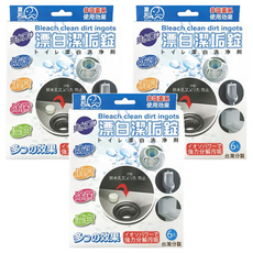 夏和 XiaHe 漂白潔垢錠 全新固體 去除水垢殘留 有效分解小便斗排水孔管壁鈣化, 120g, 3盒