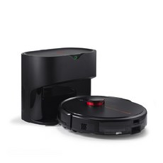 LISTAR 로봇청소기 RX10 + 클린스테이션 세트, 매트블랙